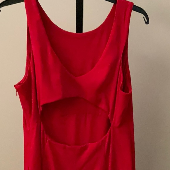 Lauren by Ralph Lauren, Red evening gown, Size 14 - Picture 3 of 5